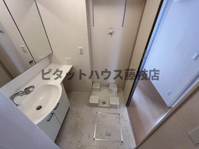焼津市東小川アパート 洗面