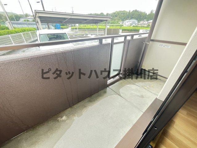 袋井市豊沢マンション バルコニー