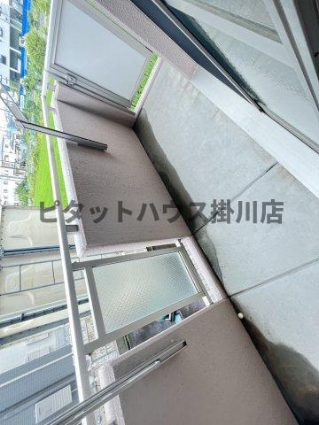 袋井市川井マンション バルコニー