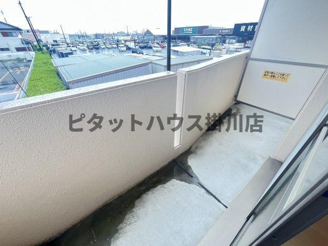 袋井市川井アパート バルコニー