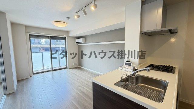 菊川市本所マンション リビング