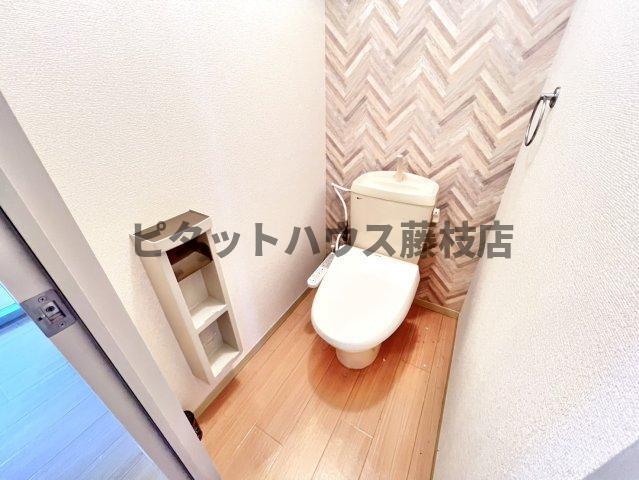 焼津市三右衛門新田アパート トイレ