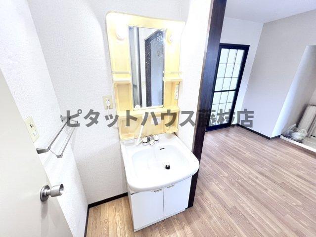焼津市相川アパート 洗面