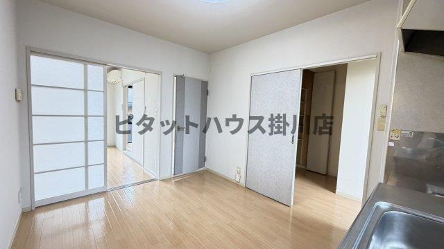 御前崎市池新田アパート バルコニー