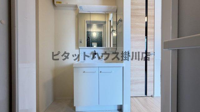掛川市緑ケ丘アパート 洗面