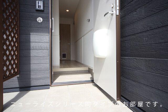 藤枝市音羽町アパート 玄関