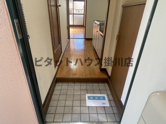 周智郡森町中川マンション 玄関