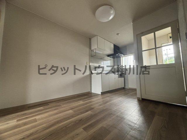 掛川市北門アパート リビング