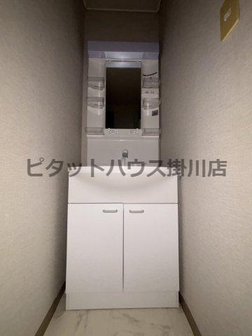掛川市北門アパート 洗面