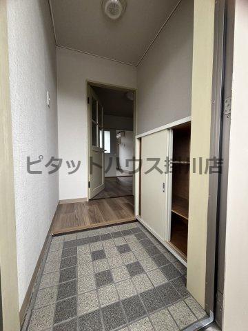 掛川市北門アパート 玄関