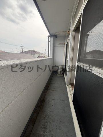 掛川市北門アパート バルコニー