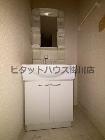 掛川市北門アパート 洗面
