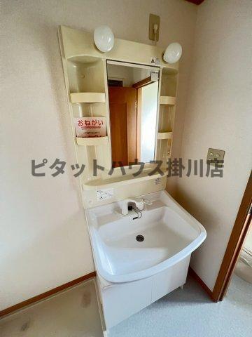掛川市中アパート 洗面
