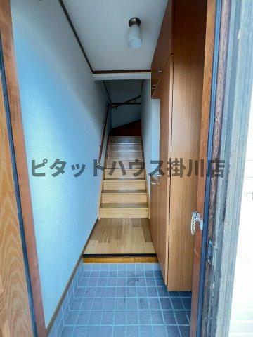 掛川市三俣アパート 玄関
