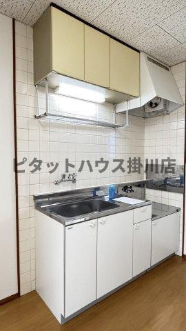 掛川市下垂木アパート キッチン