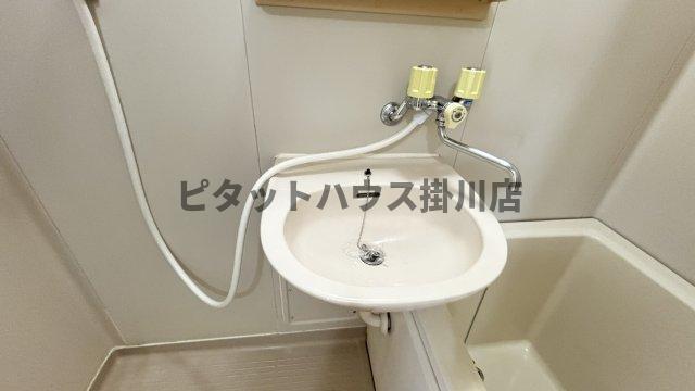 掛川市下垂木アパート 洗面