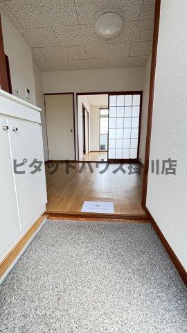 掛川市下垂木アパート 玄関