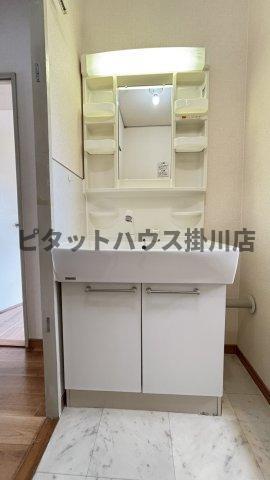 掛川市下俣南マンション 洗面