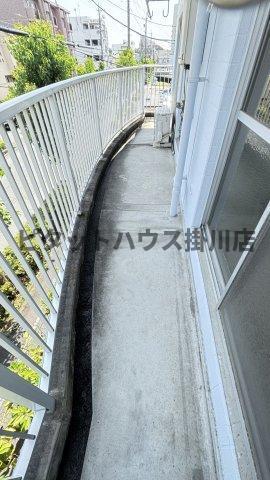 掛川市南マンション バルコニー