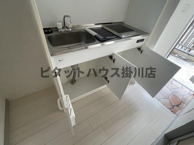 袋井市諸井アパート キッチン
