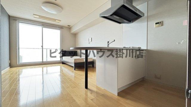 掛川市大池マンション リビング