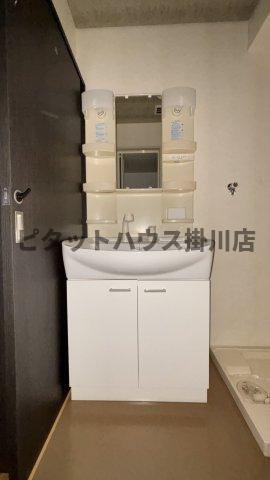 掛川市大池マンション 洗面