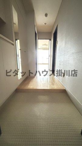 掛川市大池マンション 玄関