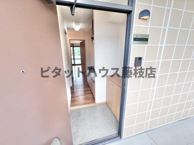 藤枝市時ケ谷アパート 玄関