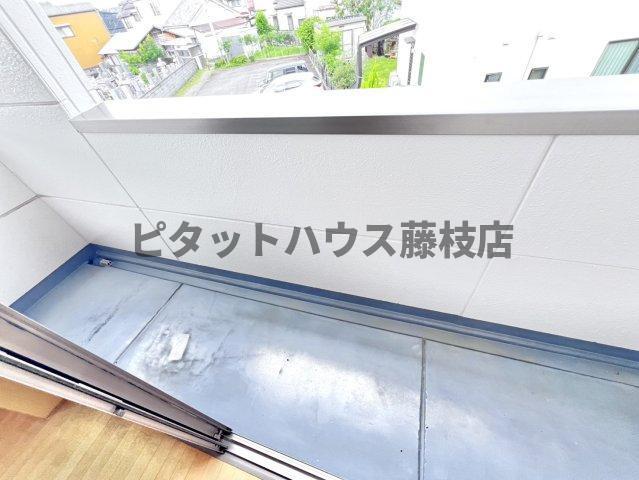 藤枝市藤枝アパート バルコニー