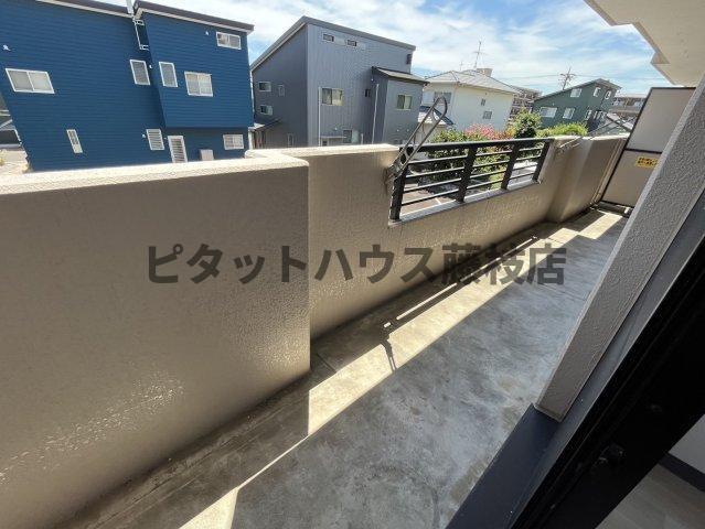 藤枝市高岡マンション バルコニー