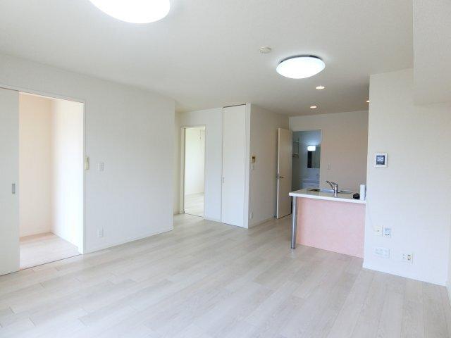掛川市初馬アパート リビング