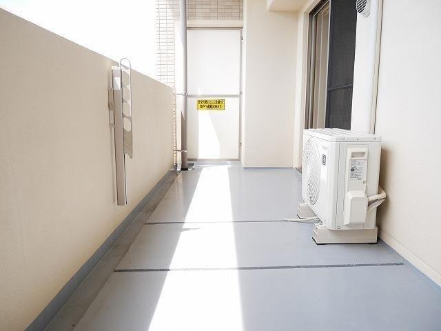 焼津市駅北マンション バルコニー
