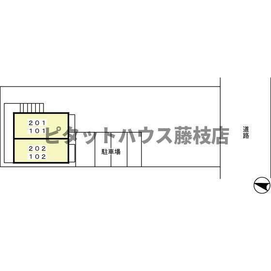 藤枝市駅前アパート 部屋画像
