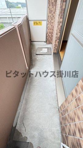 袋井市愛野南マンション バルコニー