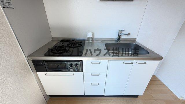 菊川市西方アパート キッチン