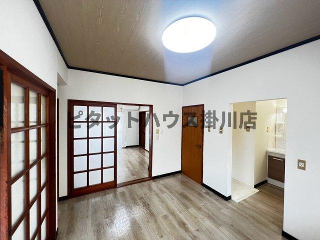 掛川市横須賀アパート リビング