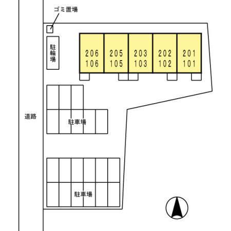 藤枝市高岡アパート 部屋画像