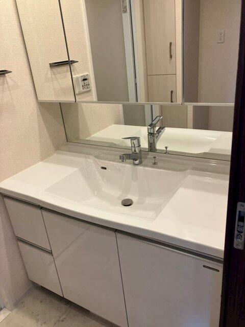 藤枝市青木マンション 洗面