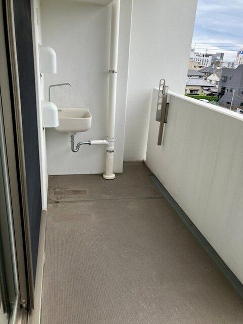 藤枝市青木マンション バルコニー