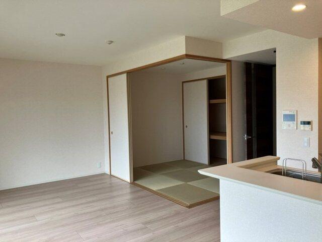 藤枝市青木マンション リビング