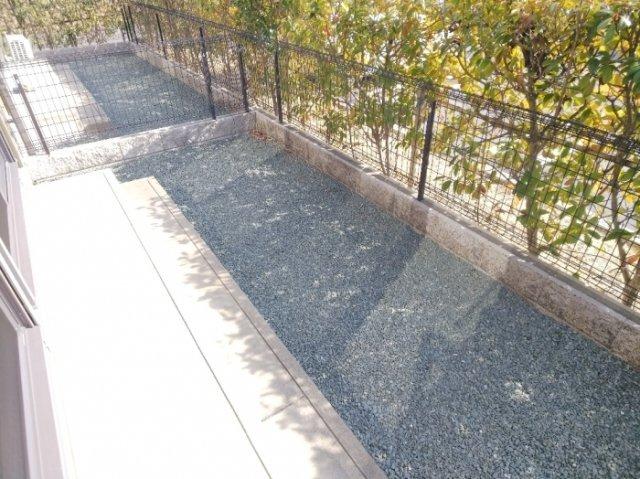 掛川市上張アパート 庭