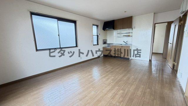 掛川市下垂木アパート バルコニー
