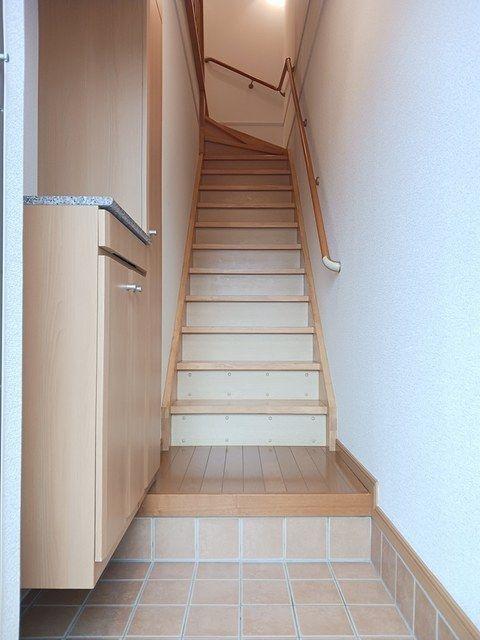 菊川市朝日アパート 玄関