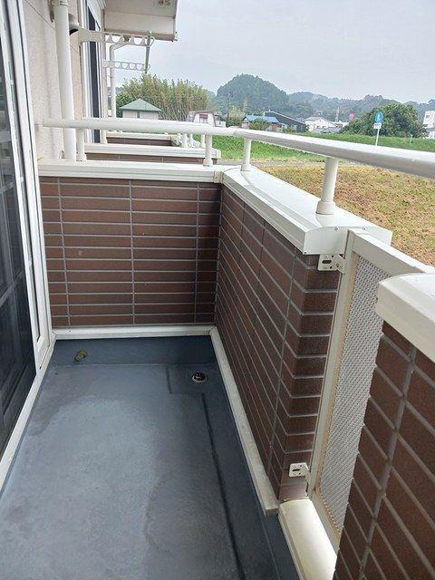 菊川市朝日アパート バルコニー