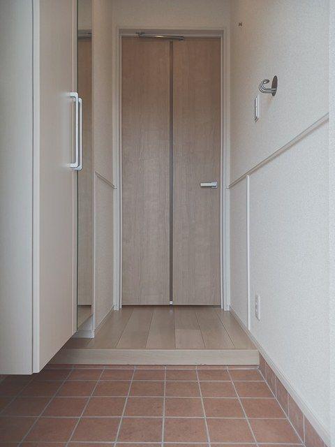 袋井市青木町アパート 玄関