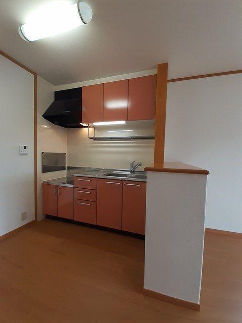 袋井市山科アパート キッチン