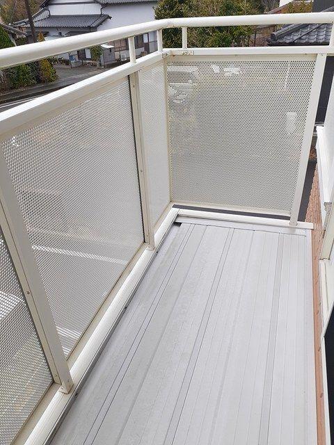 御前崎市池新田アパート バルコニー