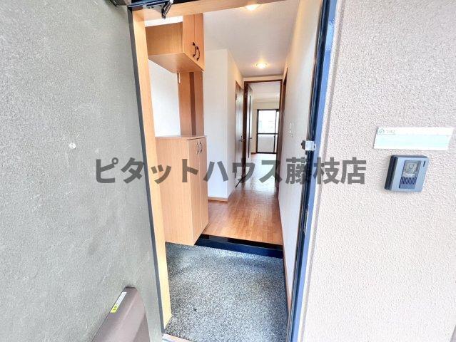 藤枝市築地アパート 玄関