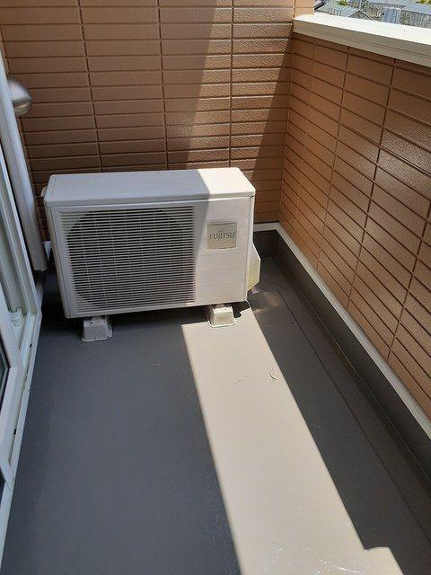袋井市新堀アパート バルコニー