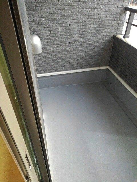 袋井市新池アパート バルコニー
